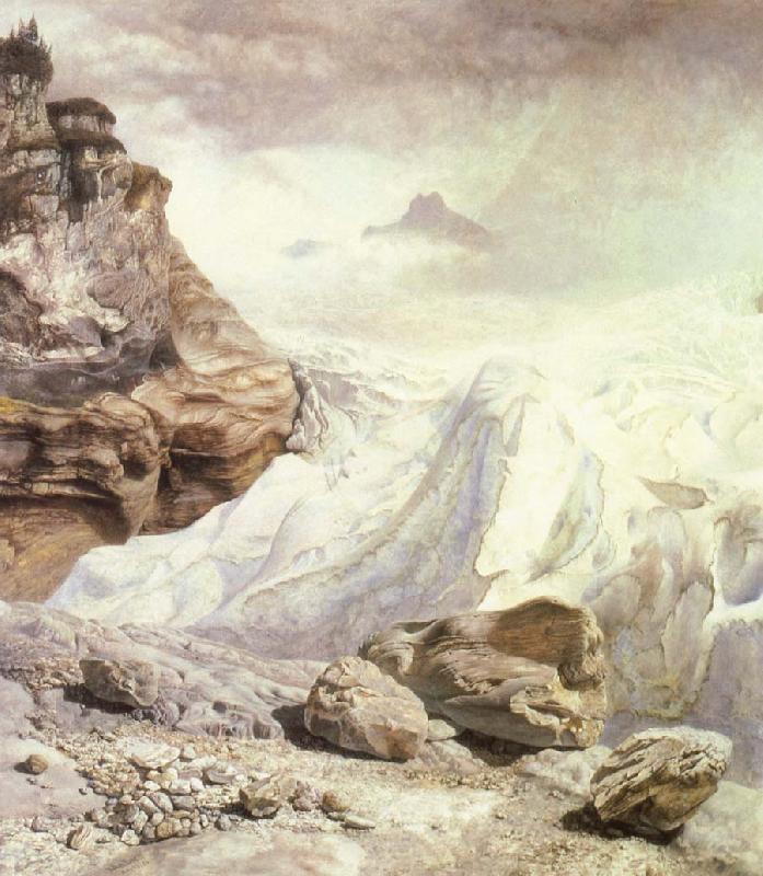 John Edward Brett The Glacier at Rossenlaui